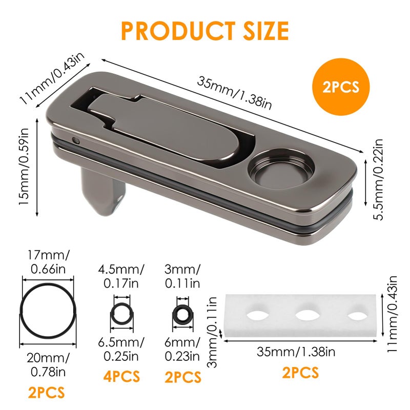 Metal Lighter Base: 36.2 Mm X 11.5 Mm Evaporation Prevention - Fuel Saving Heat Resistant Lighter Seal for Camping Hiking Daily Repair - Image 2