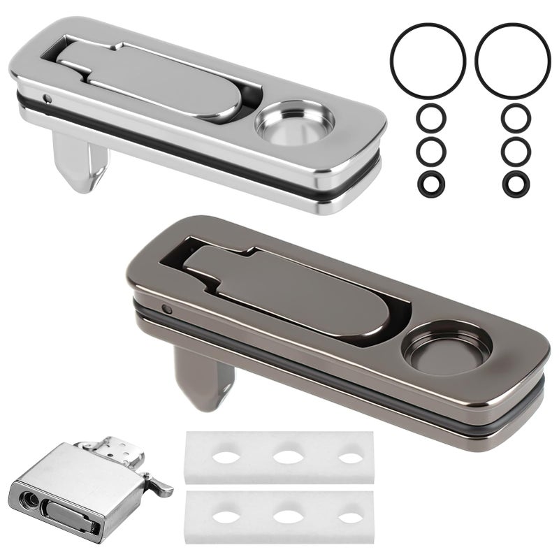 Metal Lighter Base: 36.2 Mm X 11.5 Mm Evaporation Prevention - Fuel Saving Heat Resistant Lighter Seal for Camping Hiking Daily Repair - Image 1