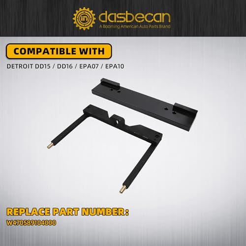 Dasbecan Timing Tool Kit Compatible with Detroit Diesel DD13 DD15 DD16 TDC Tool Engine Brake Adjustment Camshaft Timing Tool TDC Locating Pin Barring Tool Fuel Line Socket W470589104000 W470589001500 - Image 3