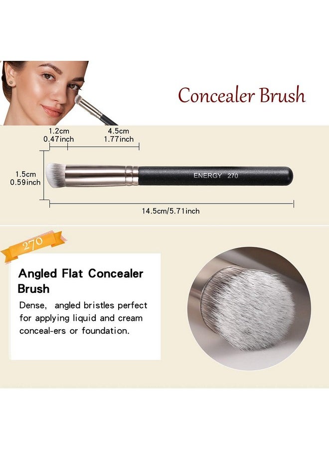 Under Eye Concealer Brush Nose Contour Brush Mini Angled Flat Top Kabuki For Dark Circles Puffiness Blending Buffing With Powder Liquid Cream Small Flawless Makeup Foundation Brush - pzsku/ZDAB4BC9BB2ADCE75915CZ/45/_/1707976601/3fb932f5-a8c5-42f7-bb17-b286ddce29bd