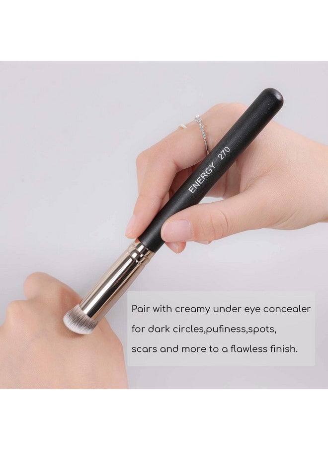 Under Eye Concealer Brush Nose Contour Brush Mini Angled Flat Top Kabuki For Dark Circles Puffiness Blending Buffing With Powder Liquid Cream Small Flawless Makeup Foundation Brush - pzsku/ZDAB4BC9BB2ADCE75915CZ/45/_/1707976602/80fbabd2-5154-41db-8995-547c1a108e7f