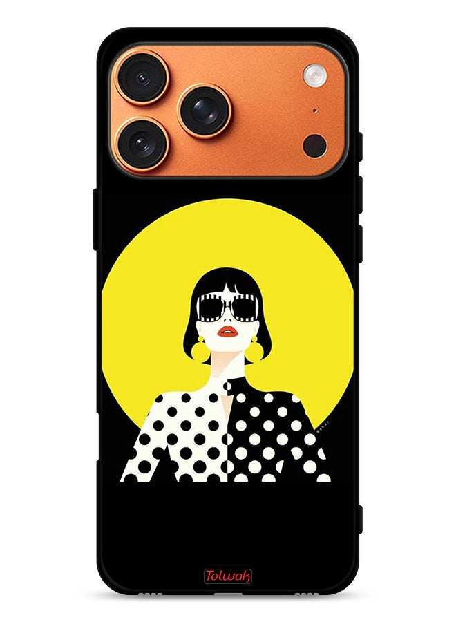Tolwak Apple iPhone 17 Pro Max Protective Case Cover Stylish Girl Art - Image 1