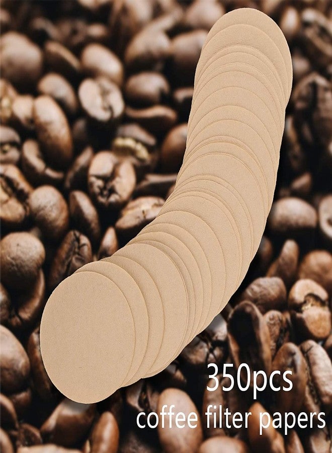 أيكس فلاتر قهوة ورقية غير مبيضة دائرية بديلة من AIEX، 350 قطعة، مناسبة لماكينات Aerobie و Aeropress و ماكينات الإسبريسو (قطرها 6.4 سم / 2.5 بوصة). - Image 3