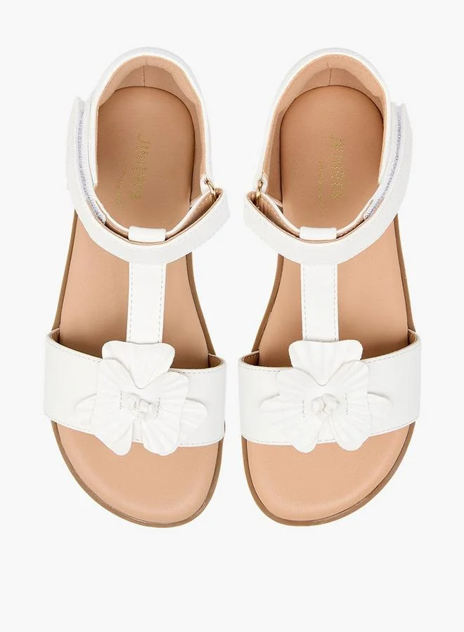 Juniors Barbie Girls Floral Accent Sandals