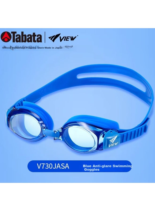 View Kids Swim Goggles Boys Girls Large Frame Hd Anti-fog Waterproof Swimming Goggles Diving 730jasa Bl - Image 1