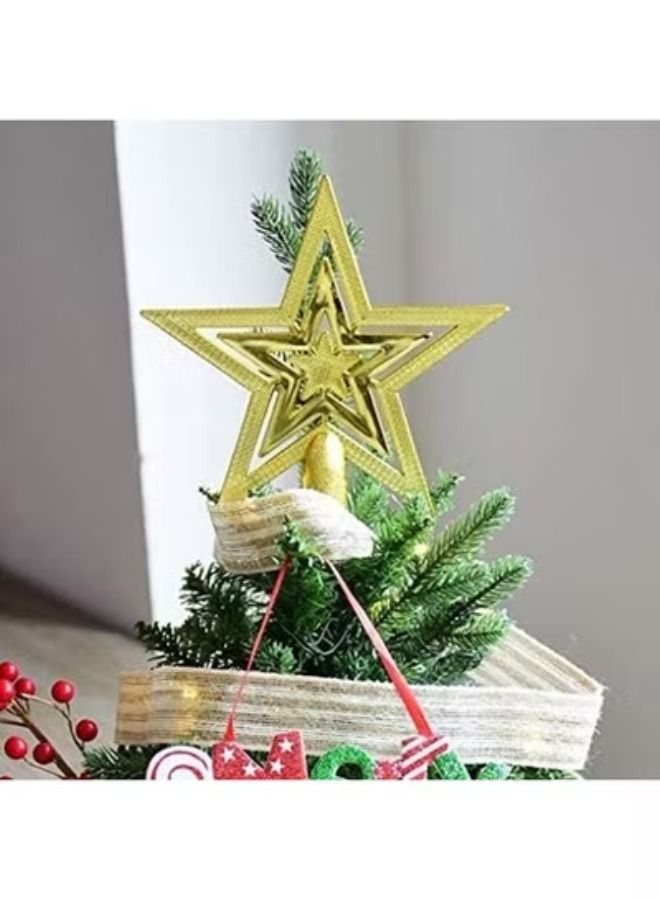 ACLIX Tree Top Decoration Star Gold 19cm - Image 2