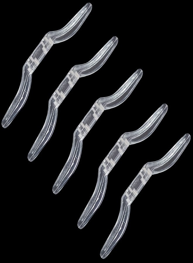 Kowibcl 20 PCS Blind Cord Cleat Safety Rope Cleats Plastic Window Cord Cleat Plastic Transparent Blind Accessories Hooks Cord Cleats Drapery Hardware - Image 3