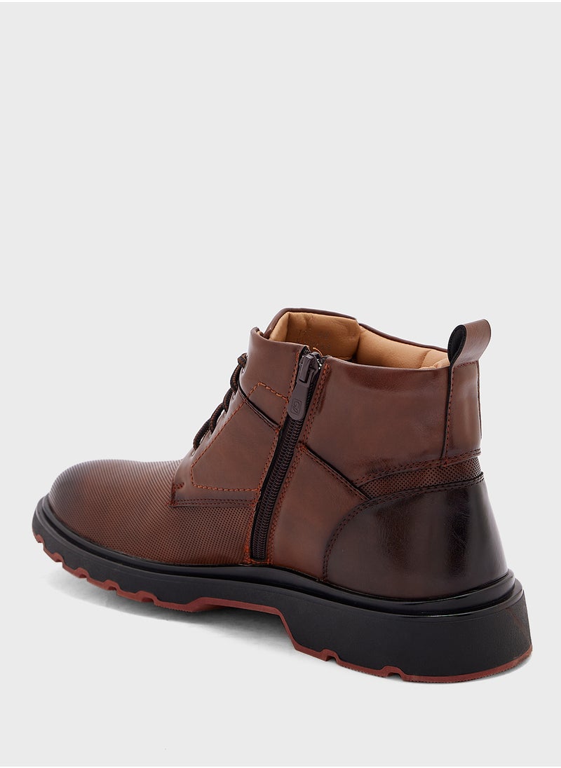 Robert Wood Casual Biker Boots  - Image 3