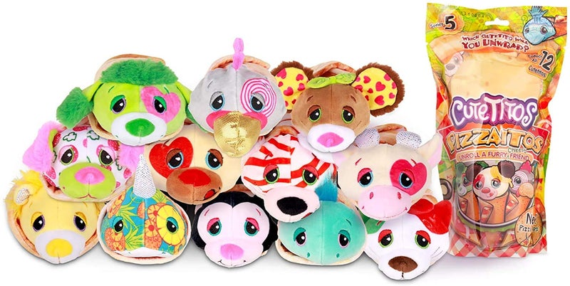 Basic Fun Cutetitos Pizzaitos - Surprise Stuffed Animals - Collectible Pizza Plush - Ages 3+ - Series 5 - Image 3