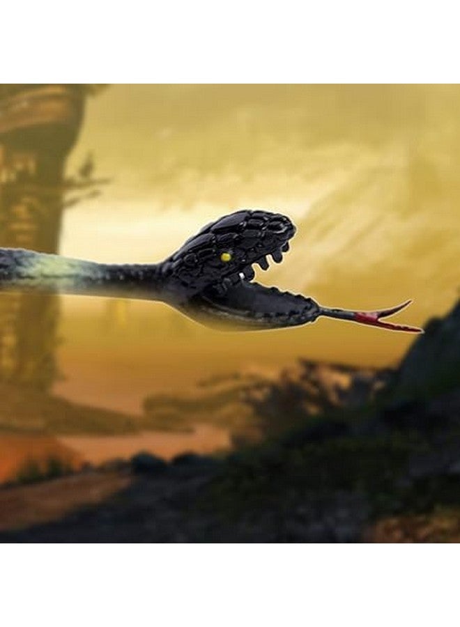 بوكسو لعبة BOXO لحفلة الهالوين ذات الطابع الحقيقي والمزيف والمخيف وملحقات لعب الأدوار للأطفال والكبار متعددة الألوان (ثعبان) - Image 5