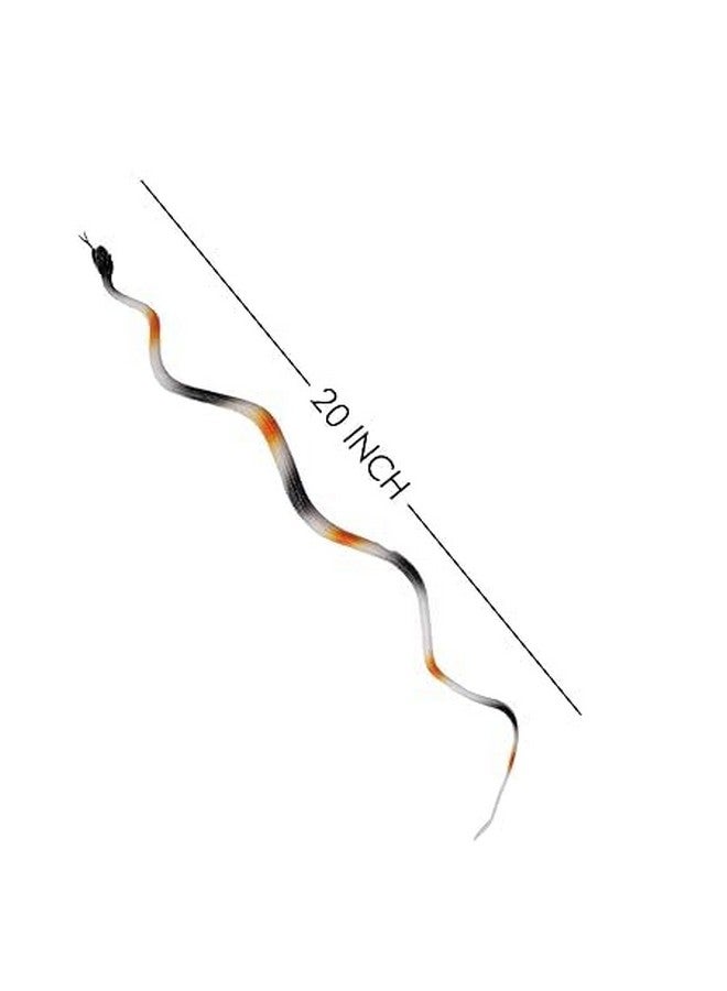 بوكسو لعبة BOXO لحفلة الهالوين ذات الطابع الحقيقي والمزيف والمخيف وملحقات لعب الأدوار للأطفال والكبار متعددة الألوان (ثعبان) - Image 2