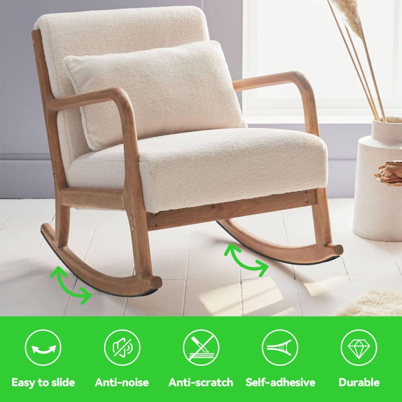 PremiFix Felt Strips with Adhesive Backing, Felt Tape with Adhesive Backing, Felt Furniture Strips 2 Pack Roll 1/2x 60 Inches Black, Felt Strips for Furniture - Image 3