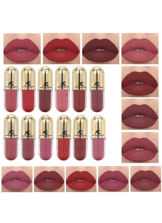 12 Color Matte Liquid Lipstick Gift Set For Women - 72 ml - pzsku/ZDAB596C3B9F82E2F73F3Z/45/_/1683912661/84b713df-b0b7-4cba-a439-da926938a23f