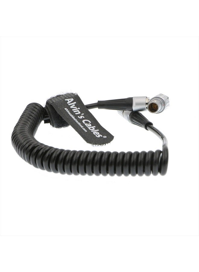 Alvin's Cables 5 Pin Timecode Coiled Cable for Sound Devices ZAXCOM DENECKE XL-LL - Image 2