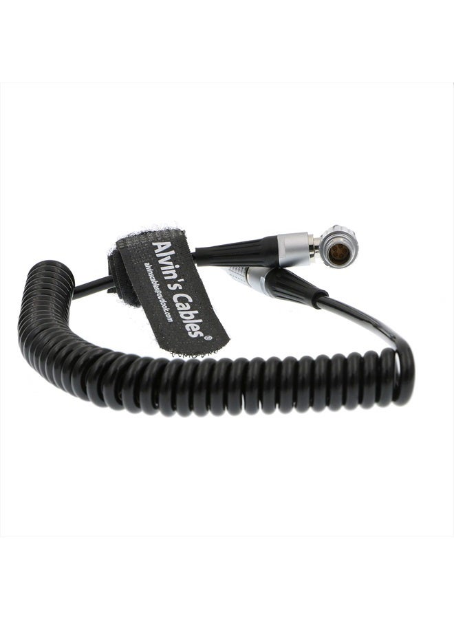 Alvin's Cables 5 Pin Timecode Coiled Cable for Sound Devices ZAXCOM DENECKE XL-LL - Image 4