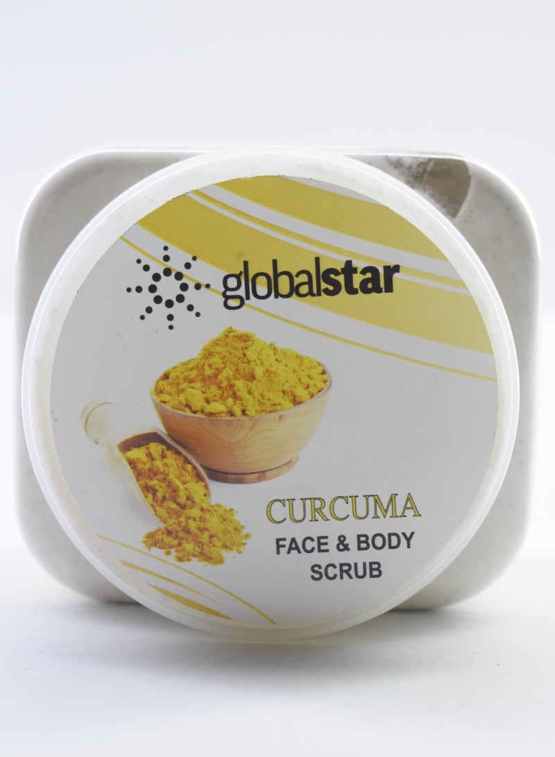 Global Star Curcma Face And Body Scrub 500ml - Image 2