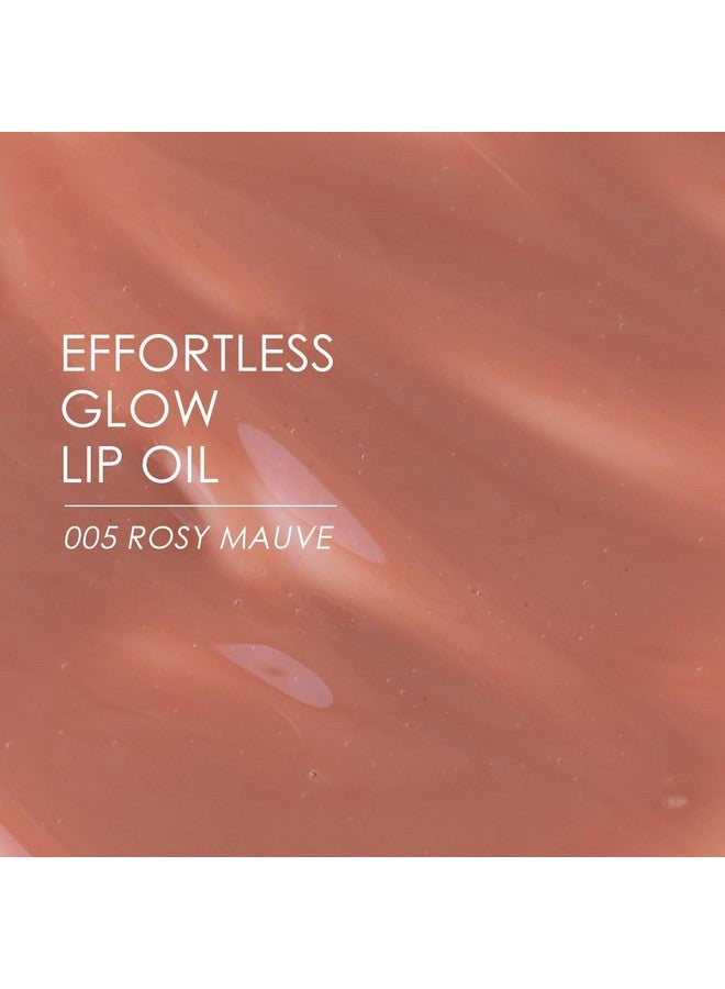 glowiest Effortless Glow Lip Oil 005 Rosy Mauve Hydrating Nourishing Plumping ; Non Sticky Lip Gloss Tinted Lip Camellia Oil L Korean Beauty 0.17Oz - Image 3
