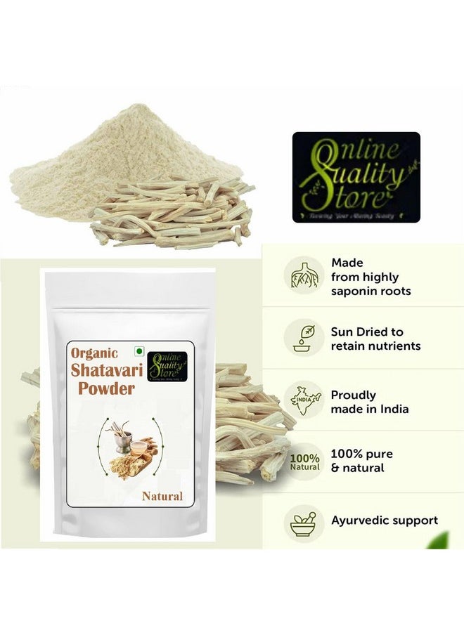 Online Quality Store Organic Shatavari Root Powder - 100G | Shatavari Kalpa Powder Shatavari Churna  - Image 2