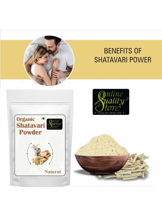 Online Quality Store Organic Shatavari Root Powder - 100G | Shatavari Kalpa Powder Shatavari Churna  - Image 3