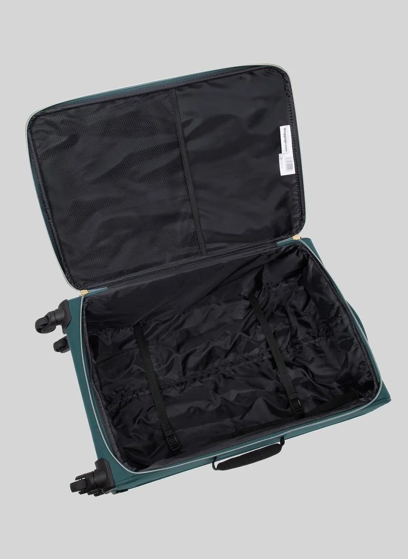 Matalan IT Luggage Ravishing Teal Soft Suitcase