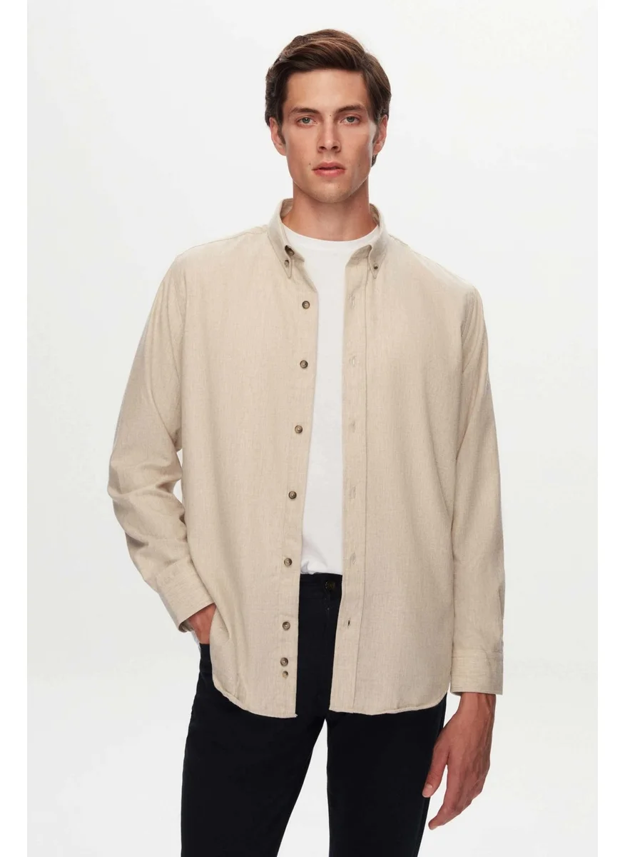 دي أس دامات D'S Groom Ds Groom Comfort Green Plain Shirt