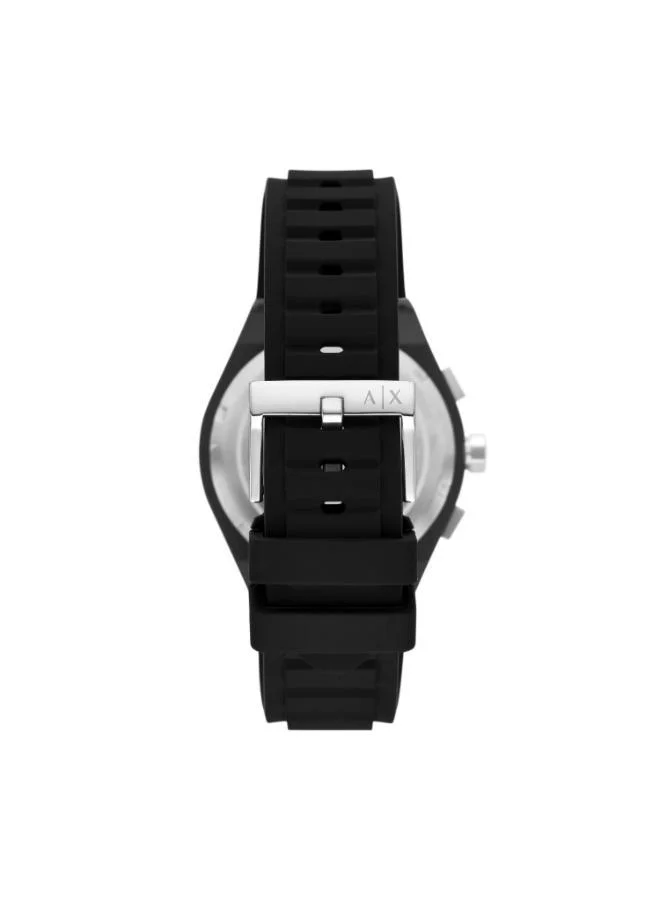 ارماني اكسشينج Durable Plastic Strap Analog Quartz Watch