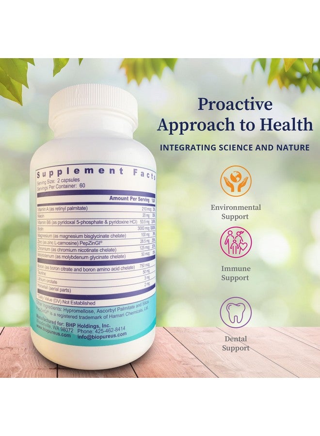 BioPure Core-S Mineral Supplement - Highly Bioavailable Minerals, Vitamins, Amino Acids, & Herbs to Support Nutritional Maintenance, Optimize Metabolism, and Promote Overall Well-Being - 120 Capsules - Image 2