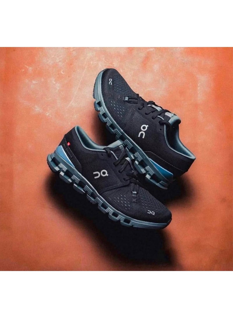 اون راننج حذاء رياضي للجنسين من On Running Cloud، عدد 4، لون أسود شامبراي. - Image 5