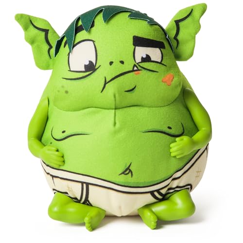 DC Comics Spin Master Teen Titans Go Belly Buster Beast Boy Plush Interactive Toy with Fun Sound Effects Kids Toys for Boys and Girls 4 and Up - Image 1