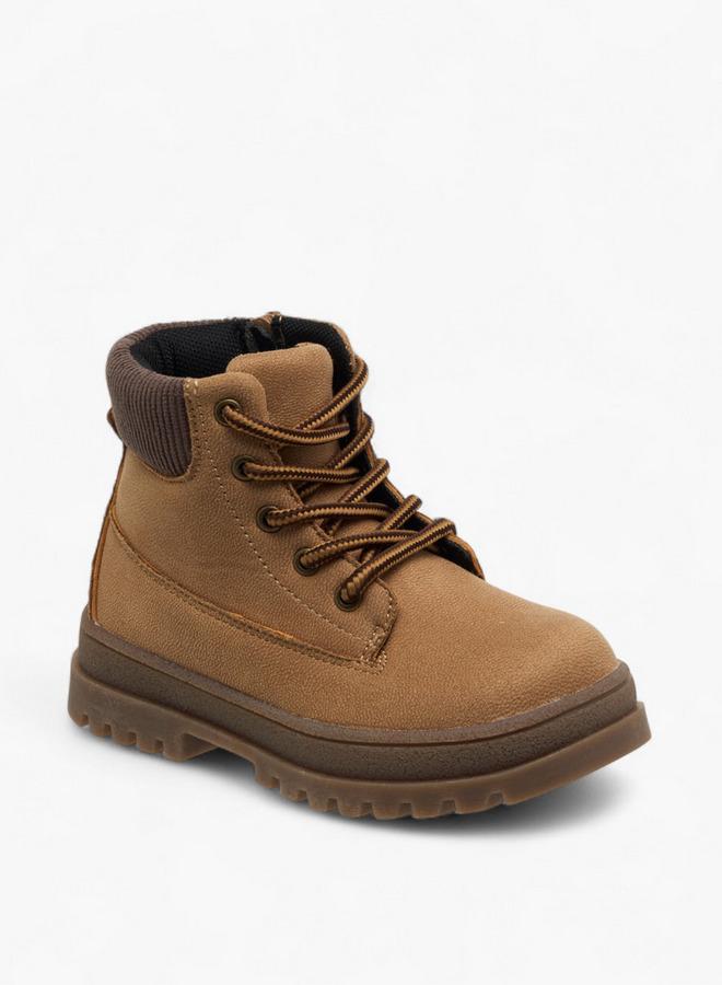 LBL by Shoexpress Boys Lace-Up Boots - Image 2