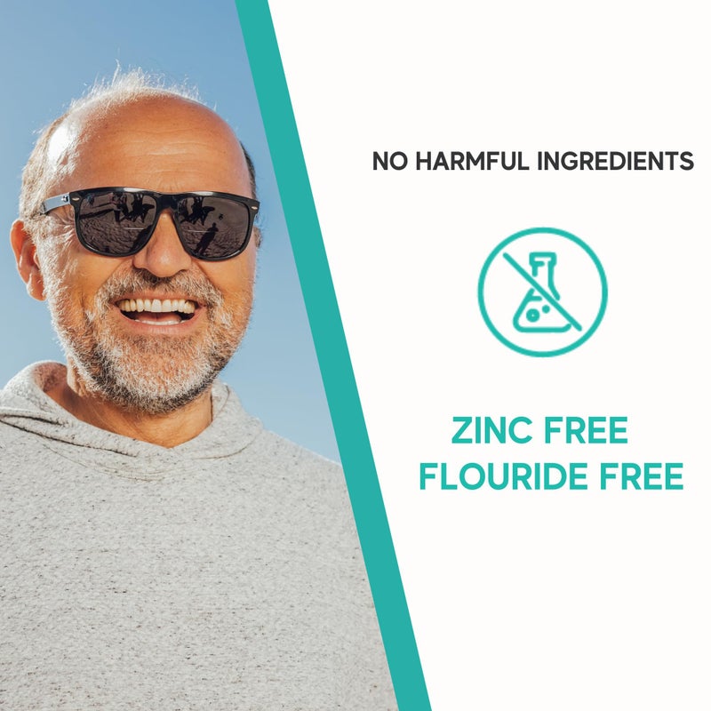 Avistar Extra Strong Denture Adhesive Cream, 12 Hour Hold Dental Glue, Waterproof, Zinc & Fluoride Free, Easy Apply Nozzle, Seals Food Out for Comfort, Mint Flavor (3 Pack, 4.2 Fl Oz) - Image 5