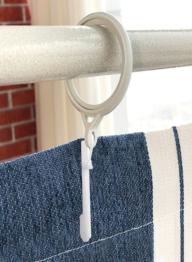 Sonku 60 PCS Plastic Curtain Hooks,SonKu 85mm Plastic Adjust Hook Adjustable Pinch Pleat Hooks - Image 2