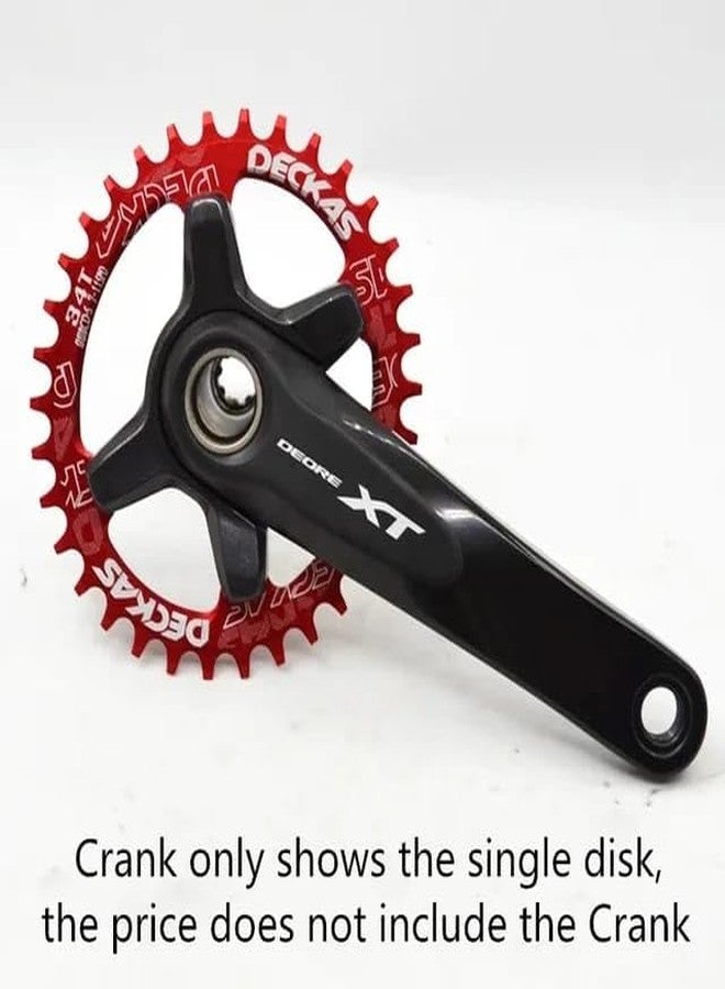 FCCRACING Chainring BCD Asymmetric Narrow Wide -Black (TEETH-36T) - Image 5