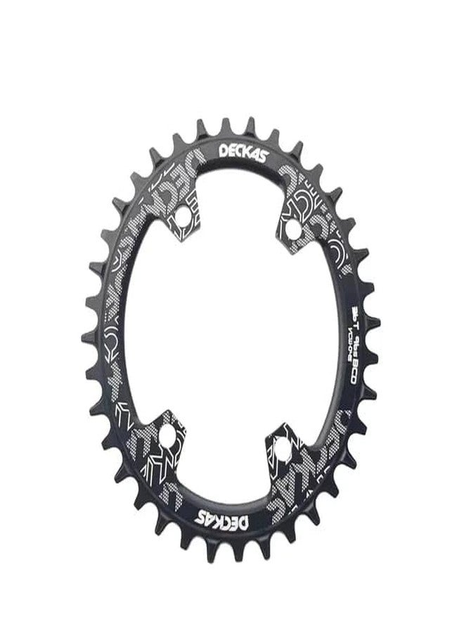 FCCRACING Chainring BCD Asymmetric Narrow Wide -Black (TEETH-36T) - Image 1