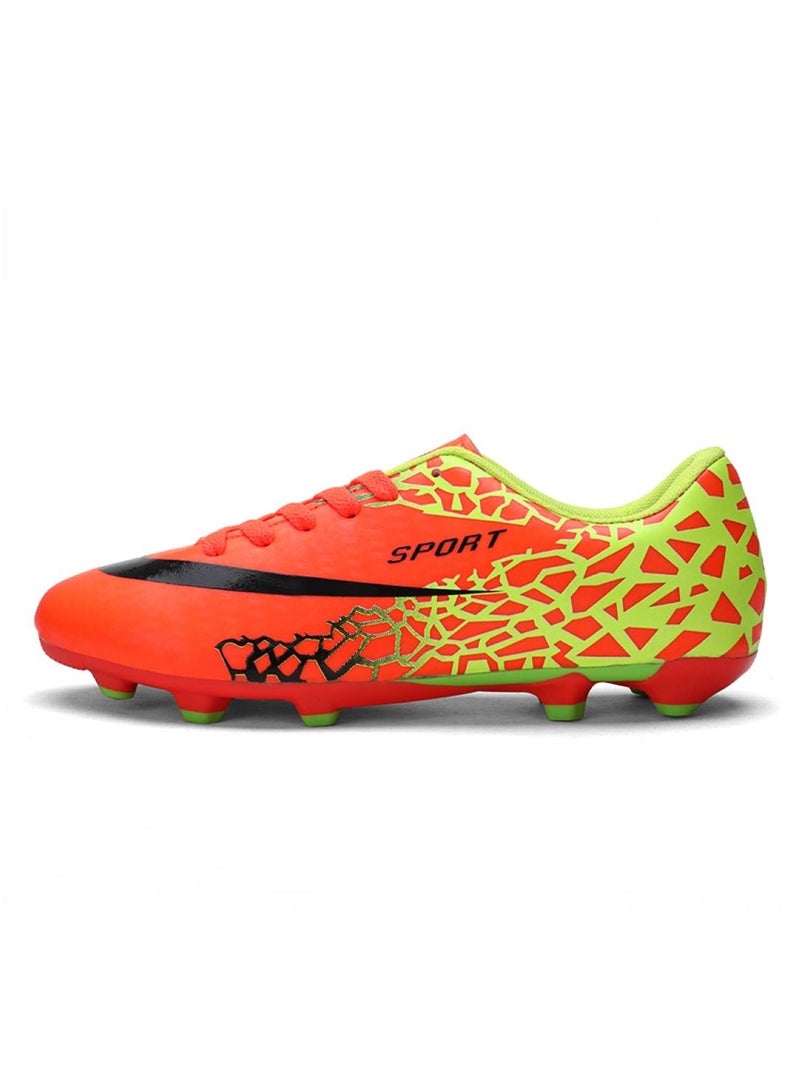 Loquat Low-Top Competition Sports Football Shoes Red  - Image 1