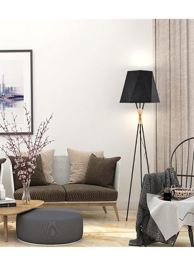 إيه تي إم مصباح أرضي LED حديث مع غطاء من القماش لإضاءة المنزل في غرفة المعيشة وغرفة النوم - Image 3