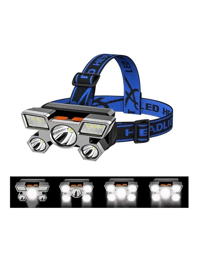 BORUIT Rechargeable Headlamp Flashlight Portable Outdoor Camping Waterproof Headlight - Image 5
