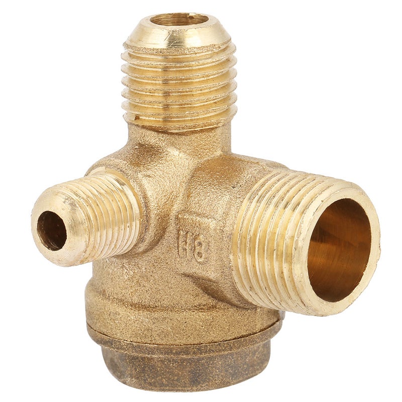 Male Thread 90 Degree Brass Air Compressor Check Valve Spare Parts 20*14*10mm - Image 5