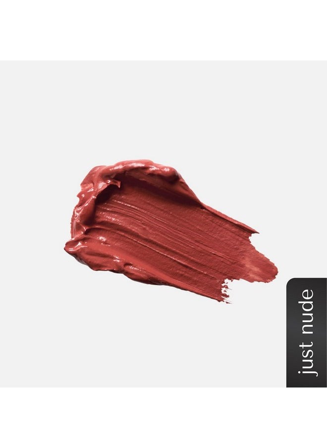 Bella Vita Organic - Bellavita Kiss-Proof Liquid Lipstick | 3.8 Ml | 18-Hr Stay | Transferproof Lipstick | Long Lasting | Ultra Matte Finish | Intense Moisturisation | Waterproof Liquid Lipsticks For Women | Just Nude - Image 1