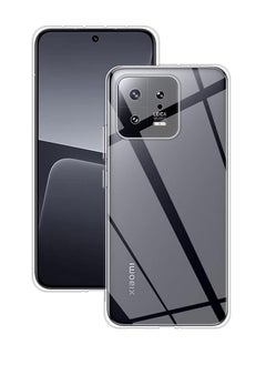 جراب حماية شفاف لموبايل شاومي ريدمي 13 / Xiaomi Redmi 13 من البولي يوريثين المقاوم للحرارة مضاد للخدوش من تين تك - شفاف