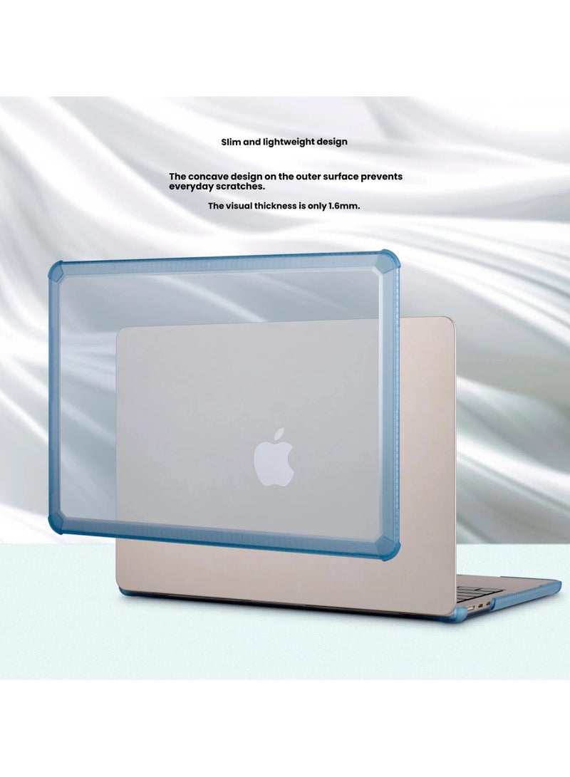 Protective Hard Shell Case for MacBook Air 13.6 Inch A2681 A3113 A3240, Slim Lightweight Durable Laptop Cover, Anti-Scratch Anti-Fingerprint Shockproof Protective Shell for MacBook Air 13.6 - Image 3