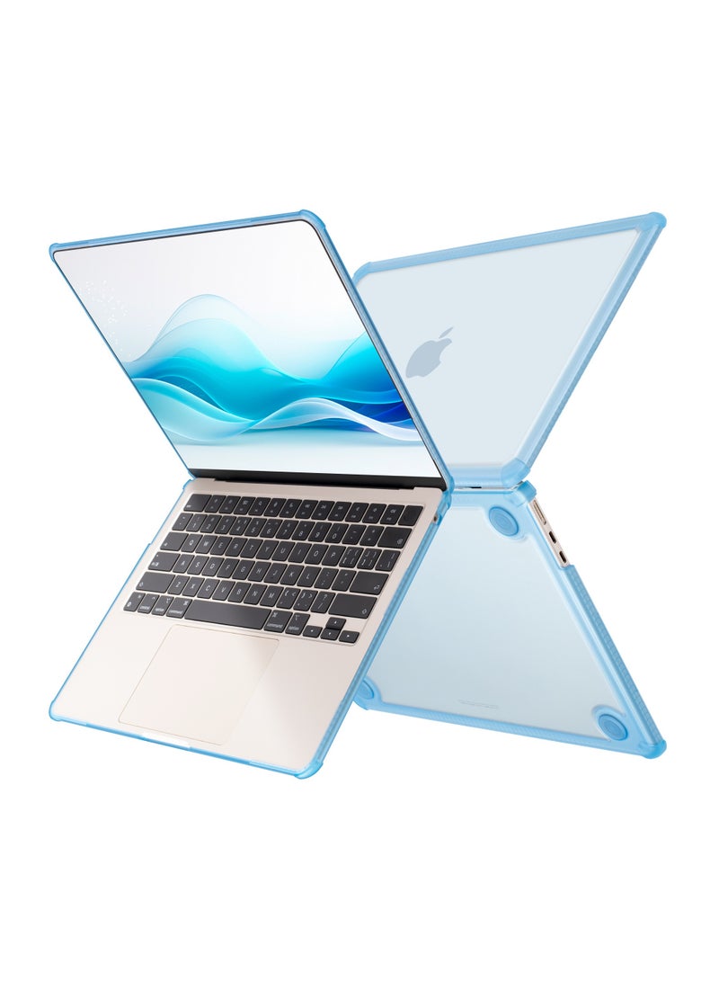 Protective Hard Shell Case for MacBook Air 13.6 Inch A2681 A3113 A3240, Slim Lightweight Durable Laptop Cover, Anti-Scratch Anti-Fingerprint Shockproof Protective Shell for MacBook Air 13.6 - Image 1