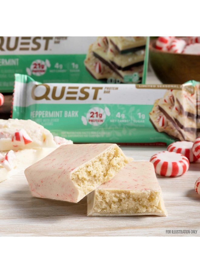 Quest Nutrition لوح بروتين بنكهة النعناع 21 جرام بروتين 4 جرام كربوهيدرات صافية 1 جرام سكر خالي من الجلوتين 12 قطعة - Image 4