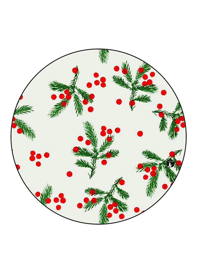 RKN Plants Printed Round Pin Badge Multicolour - Image 1