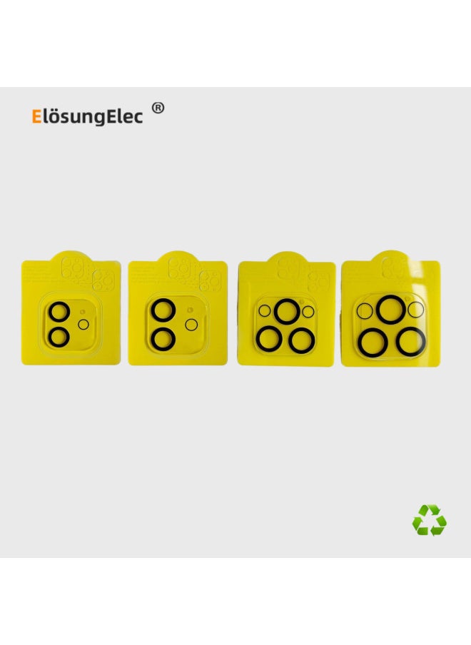 Generic - [Elosung] Tempered Film Film Artifact High-end Anti-peep Film Apple Lens Film EE-1657-Color:iPhone12Pro (6.1 Inches)-Size:Fine Hole Version 28 Degrees Peep-proof (3 Pieces + Film Artifact + Neutral Packaging + Film Package) - Image 1