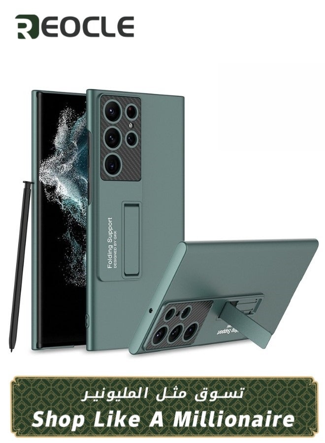 ريوكل جراب Galaxy S22 Ultra مع حامل نحيف متوافق مع جراب MagSafe Ultra الرفيع للغاية بحامل مغناطيسي لهاتف Samsung Galaxy S22 Ultra - Image 1