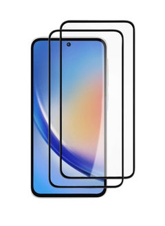 X-level 2 Pack Tempered Glass Screen Protector for Samsung Galaxy A35 5G with Comfortable Touch Feeling,Easy Clean Install, Anti-scratch Anti-drop Anti-fingerprint Phone Display Cover Accessory  - Image 1