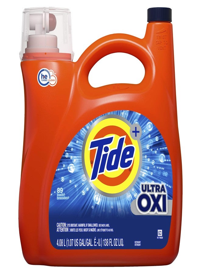 Procter & Gamble Tide Ultra Oxi Liquid Laundry Detergent - 138oz