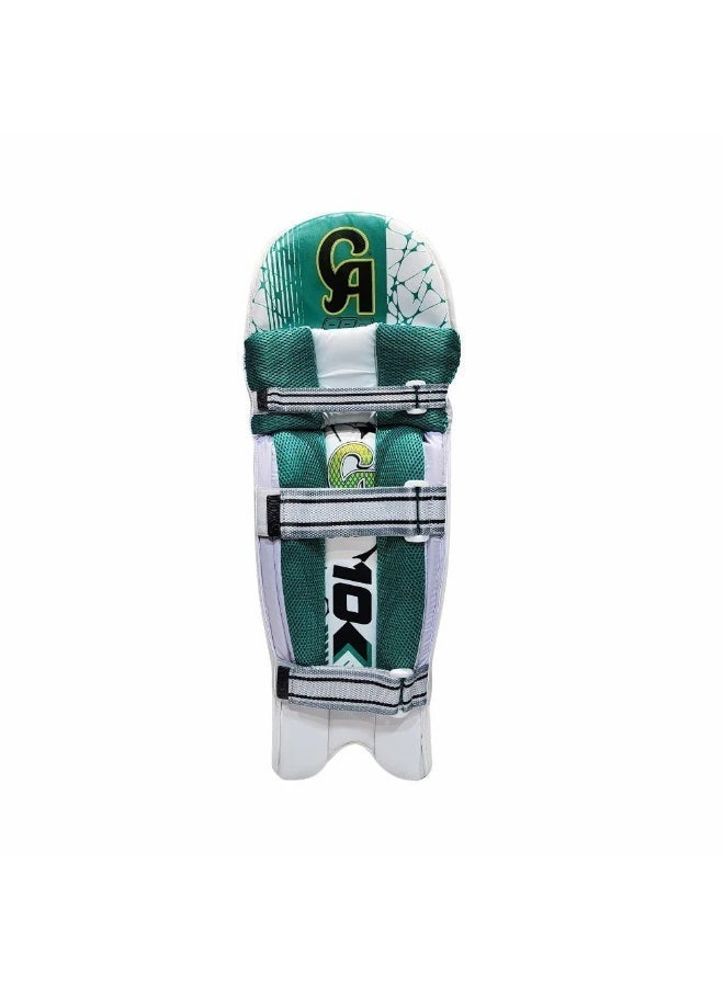 CA Pro 10000 Edition Batting Leg Guards Large Mens Size For Both Right Hand (RH) and Left Hand (LH) Use - Image 2