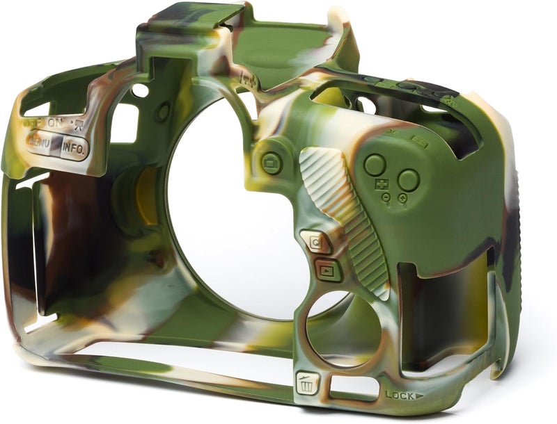 easyCover Camouflage Silicone Case for Canon EOS 760D - Rebel T6s - Image 2